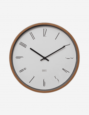RELOJ PLÁSTICO "BRATISLAV" 35CM
