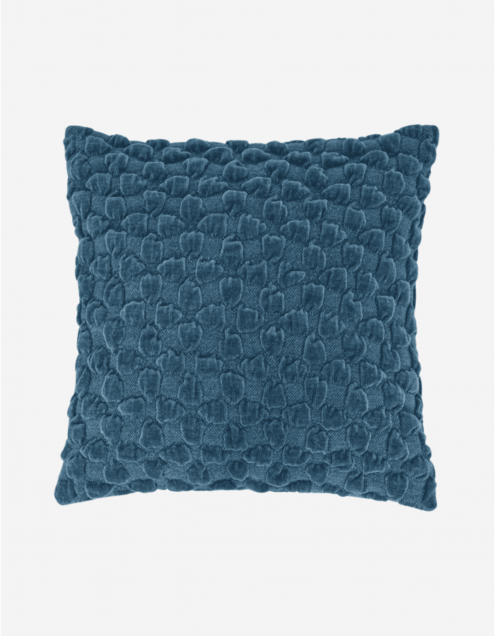 COJÍN NOVA 3D AZUL EGEO 40X40