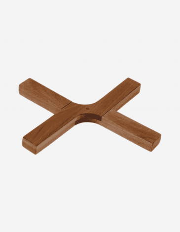 SALVAMANTELES CRUZ PLEGABLE ACACIA