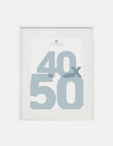 MARCO DE FOTOS BLANCO MANU 40 X 50