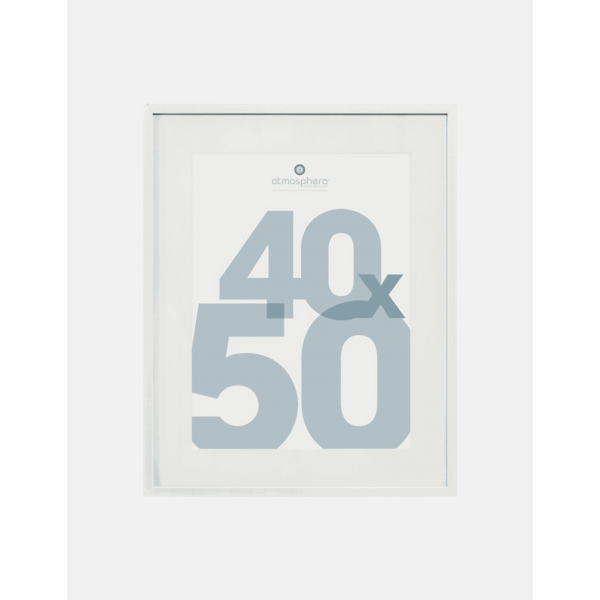 MARCO DE FOTOS BLANCO MANU 40 X 50