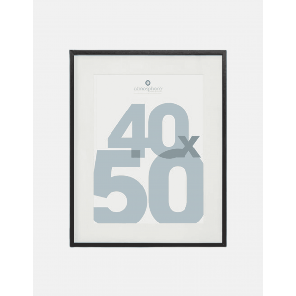 MARCO DE FOTOS NEGRO MANU 40 X 50