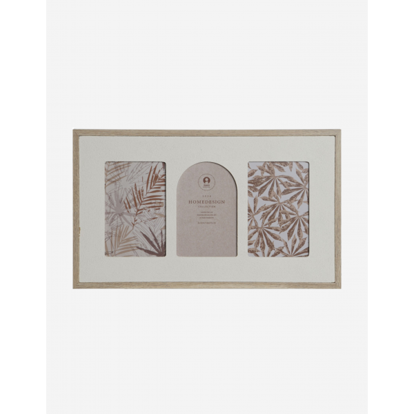 MARCO MULTIFOTO MDF CRISTAL 39X24CM