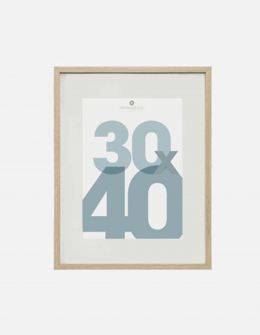 MARCO DE FOTOS MANU 30X40 NATURAL