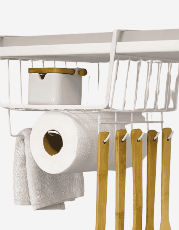 CESTA COLGANTE PORTA UTENSILIOS 