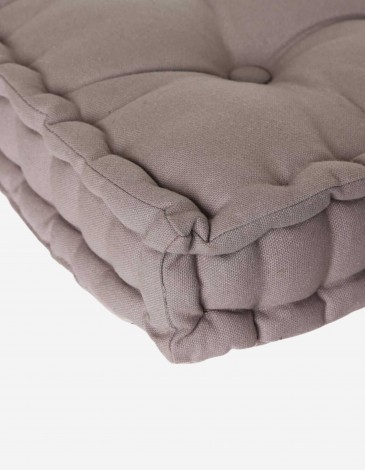 COJÍN DE SUELO 40X40 GRIS CLARO