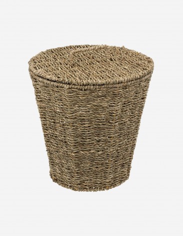 CESTO CON TAPA 9L HIERBA MARINA