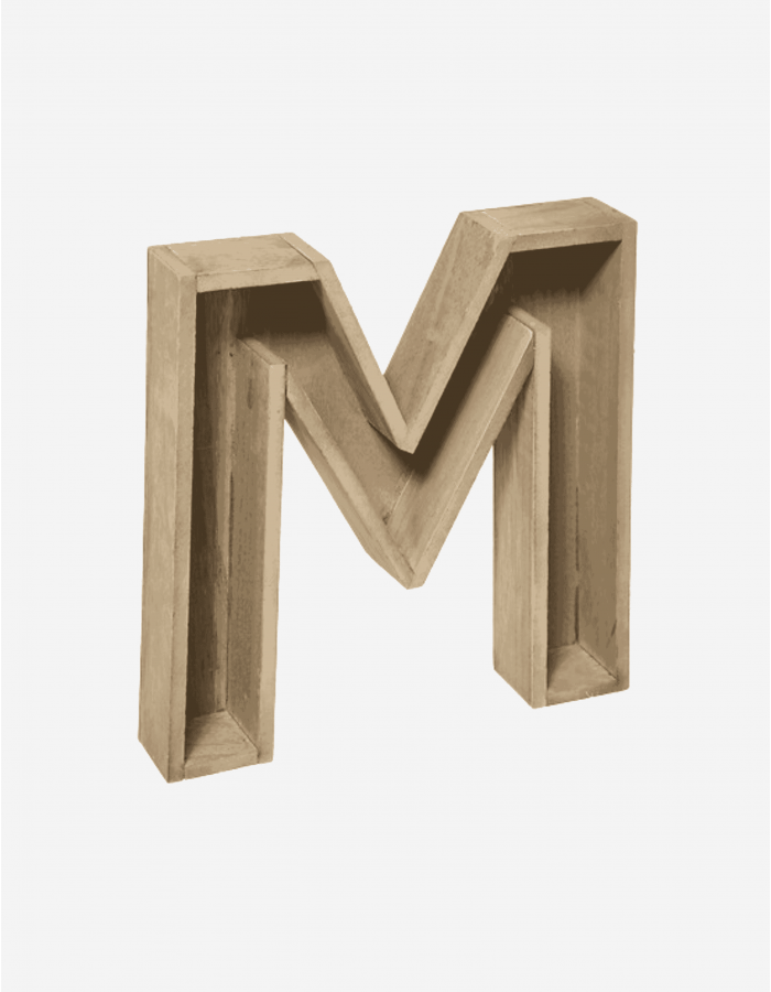 PALABRA "HOGAR", MADERA H26 CM