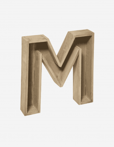 PALABRA "HOGAR", MADERA H26 CM