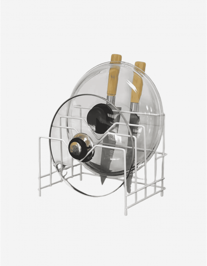 ORGANIZADOR UTENSILIOS METAL BLANCO 27X19X22CM 