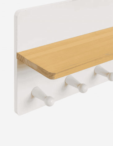 ESTANTE CON PERCHAS MDF-ALAMO 