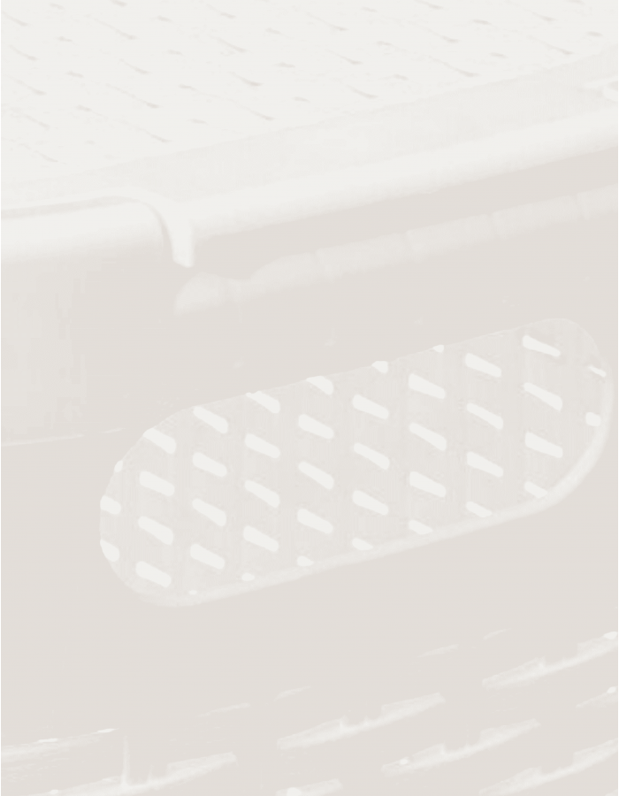 CESTO COLADA ESTRECHO 40L RATÁN BLANCO