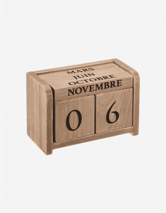 CALENDARIO CUBOS MADERA 