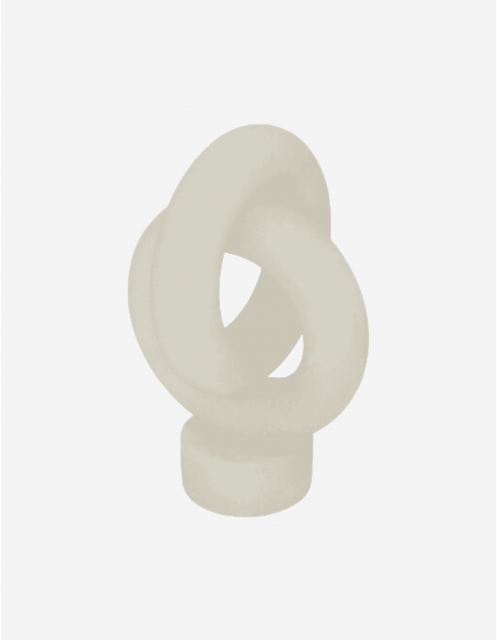 FIGURA LOUAN RESINA BLANCA