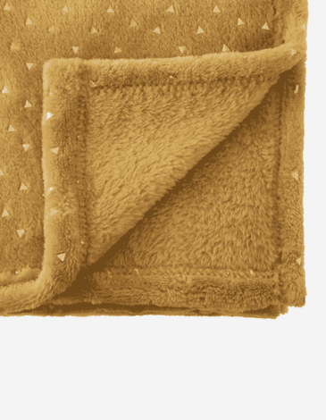 MANTA INFANTIL FRANELA AMARILLO