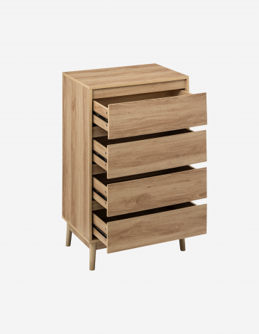 COMODA CON 4 CAJONES ABANA