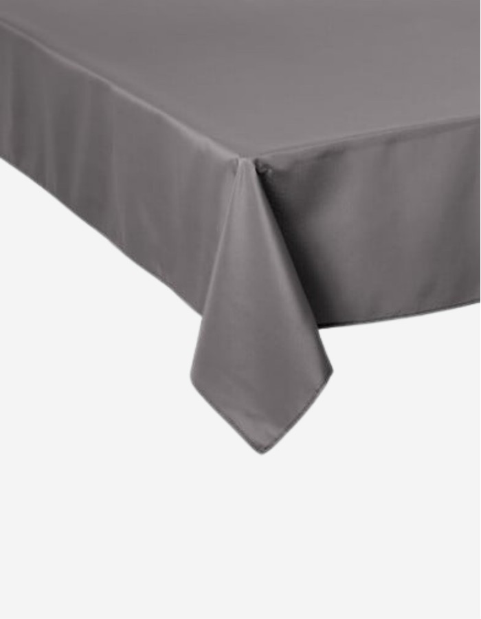 MANTEL ANTIMANCHAS 150X300 CM GRIS