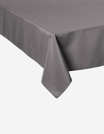 MANTEL ANTIMANCHAS 150X300 CM GRIS