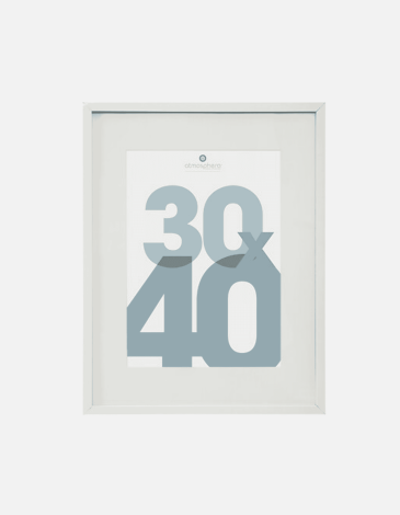 MARCO DE FOTOS MANU 30X40 BLANCO