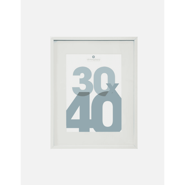 MARCO DE FOTOS MANU 30X40 BLANCO