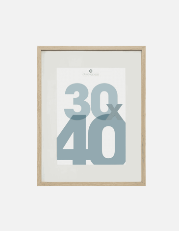 MARCO DE FOTOS MANU 30X40 NATURAL