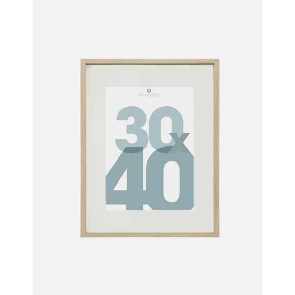 MARCO DE FOTOS MANU 30X40 NATURAL