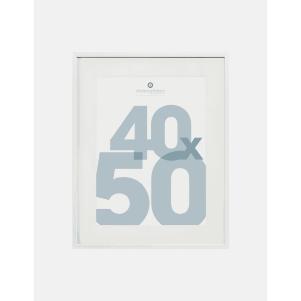 MARCO DE FOTOS MANU 40X50 BLANCO