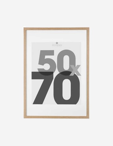 MARCO DE FOTOS EVA 50X70 NATURAL