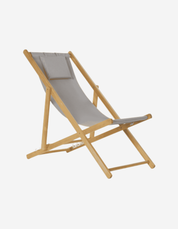 TUMBONA MDF POL. 57X113X77CM COJIN GRIS