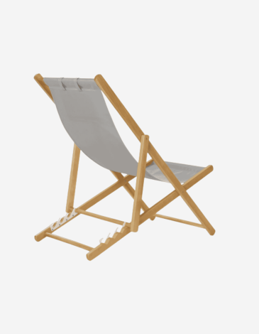 TUMBONA MDF POL. 57X113X77CM COJIN GRIS