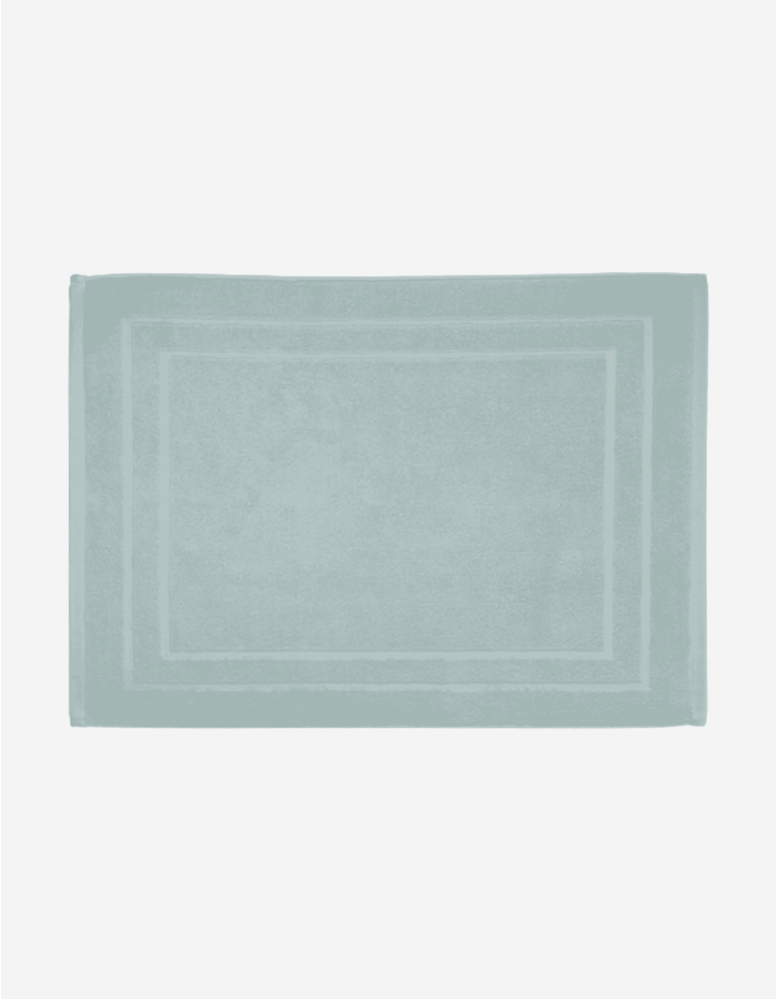 --ALFOMBRA DE BAÑO 50X70 BLANCO AZULADO