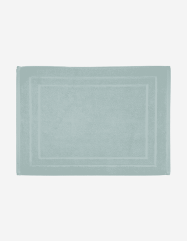 --ALFOMBRA DE BAÑO 50X70 BLANCO AZULADO