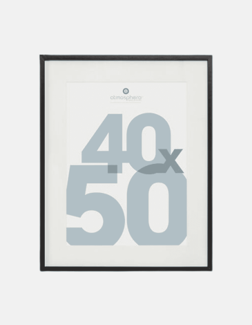 MARCO DE FOTOS MANU 40X50 NEGRO