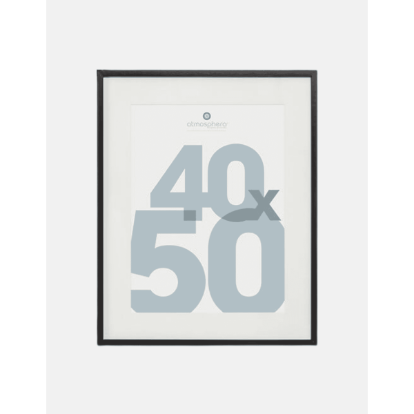 MARCO DE FOTOS MANU 40X50 NEGRO