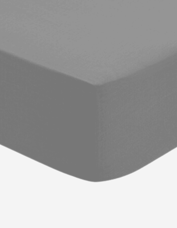 SÁBANA BAJERA DE ALGODÓN, GRIS, TAPA H30