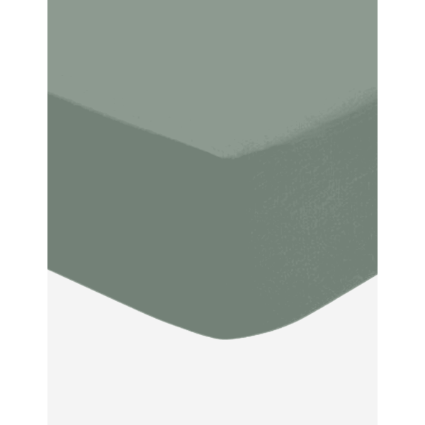 SÁBANA BAJERA DE ALGODÓN, VERDE CELADÓN,