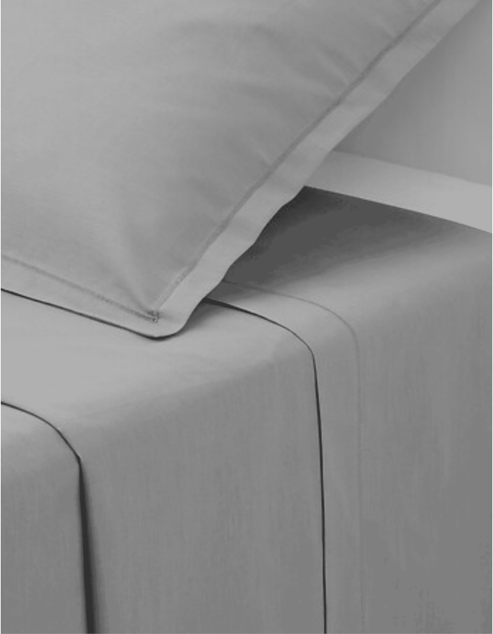 SÁBANA ENCIMERA 2 PLAZAS 240X290 GRIS