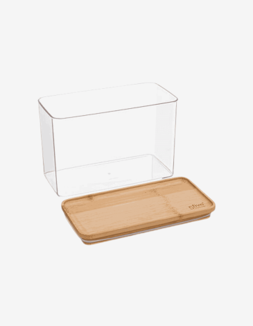 CAJA RECTANGULAR "ESKE" 2L EN POLIESTIRE