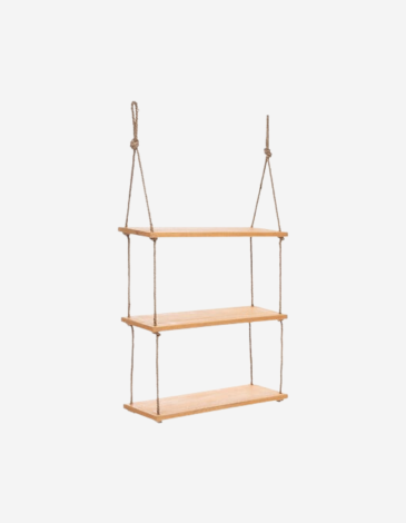 --ESTANTERÍA DE PARED "LOUR" HEVEA 105X60