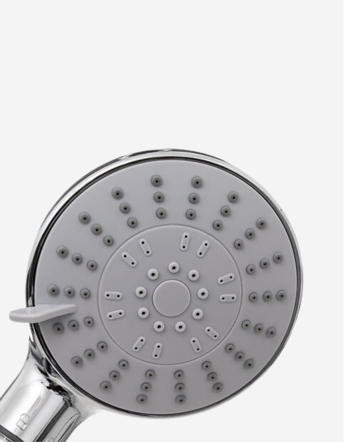 ALCACHOFA DUCHA DE ACERO 5 FUNCIONES