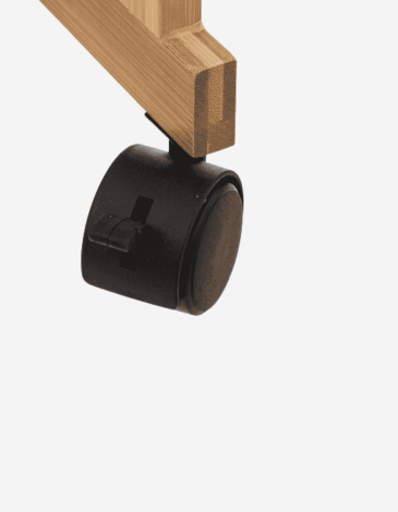 CAMARERA BLANCA 3 ALT. C/RUEDAS NATUR