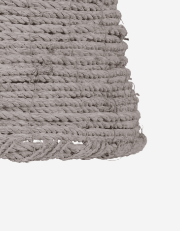 LÁMPARA TECHO BLANCO 100% FIBRA NATURAL