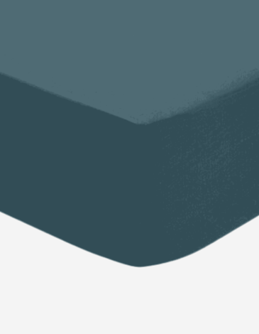 SABANA BAJERA AJUSTABLE 140X190 AZUL TORMENTA