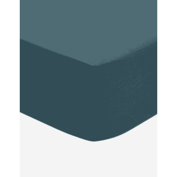 SABANA BAJERA AJUSTABLE 140X190 AZUL TORMENTA