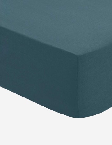 SÁBANA BAJERA AJUSTABLE 160X200 AZUL TORM