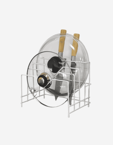 ORGANIZADOR UTENSILIOS METAL BLANCO 27X19X22CM 