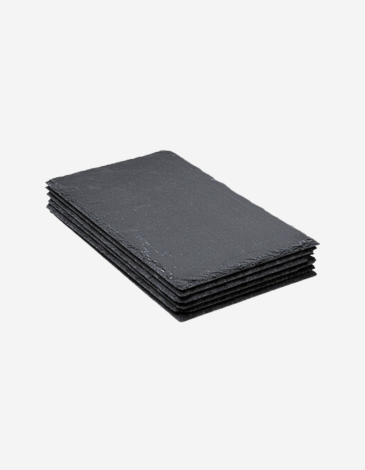 JUEGO DE 6 TABLAS DE PIZARRA 18X30