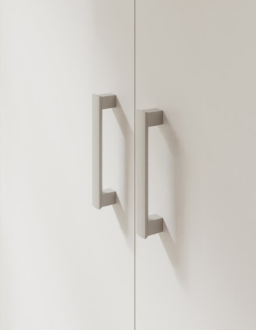 ARMARIO 2P BLANCO 90CM