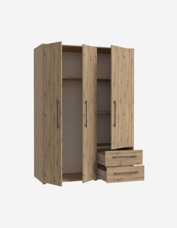 ARMARIO MOKKARIS 145X200 3 PUERTAS ARISTAN