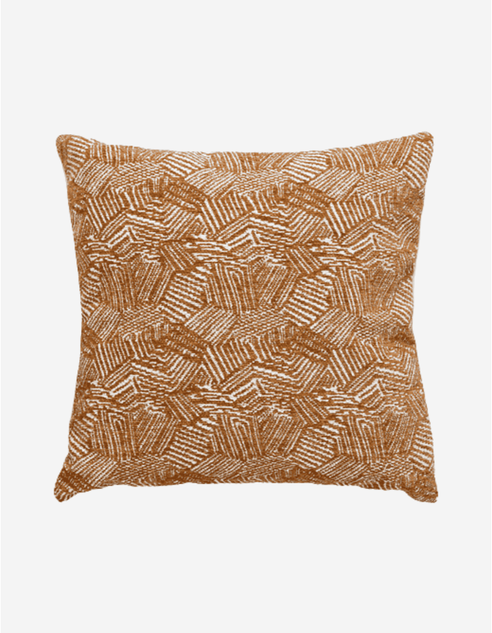 FUNDA COJIN JENI MARRÓN 40X40